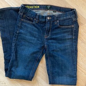 J Crew Womens Matchstick Jeans, 27R, Stretch